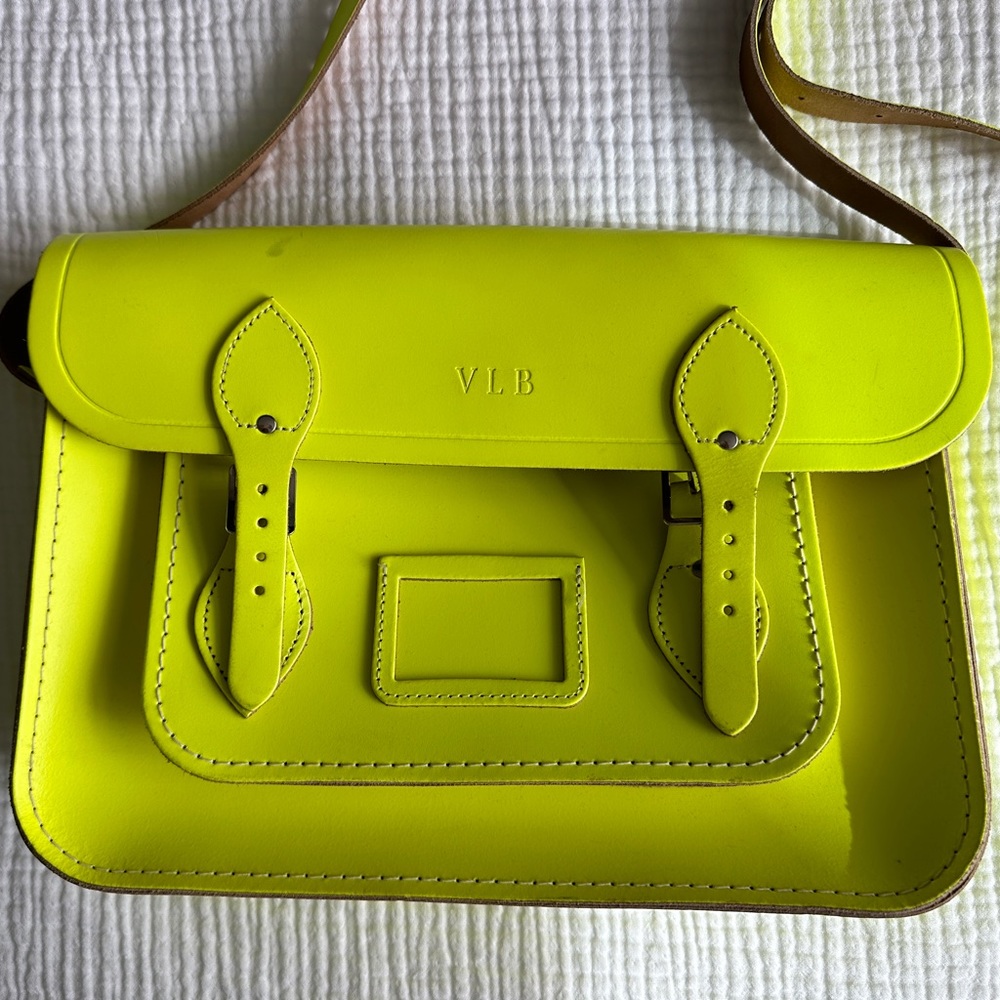 Cambridge Satchel Co 13” leather satchel